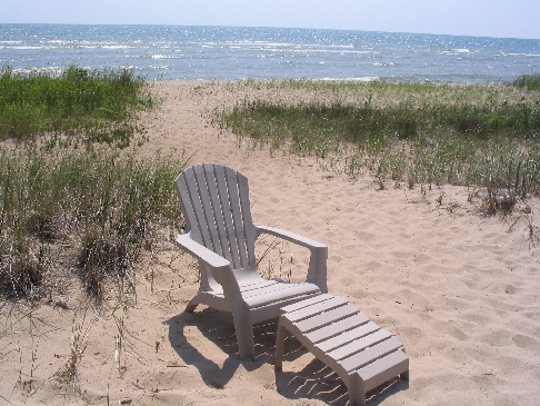 Picture of the Beach at Lake Huron